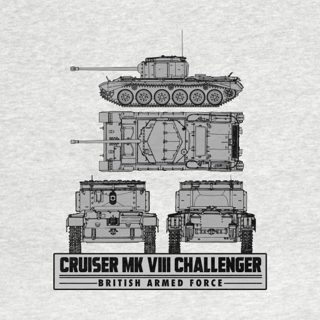 CRUISER CHALLANGER  TANK by theanomalius_merch